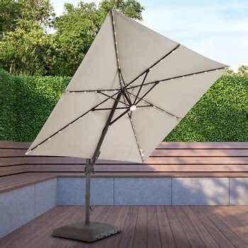 cantilever umbrella solar|portable cantilever umbrella.